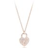 Brosway Collana Donna "Lucchetto" In Acciaio Con Cristalli Swarovski Gioielli Brosway