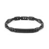 Brosway Bracciale Uomo In Acciaio Nero Gioielli Brosway Strong