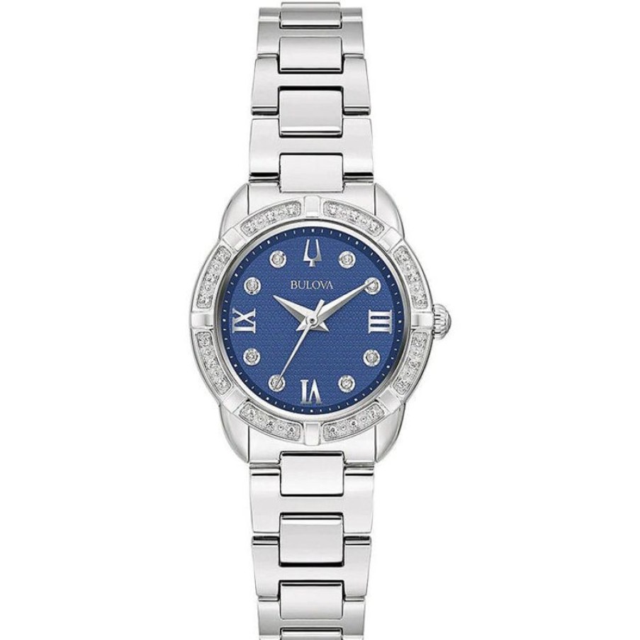 Bulova Orologio Donna Solo Tempo Bulova Classic Diamonds