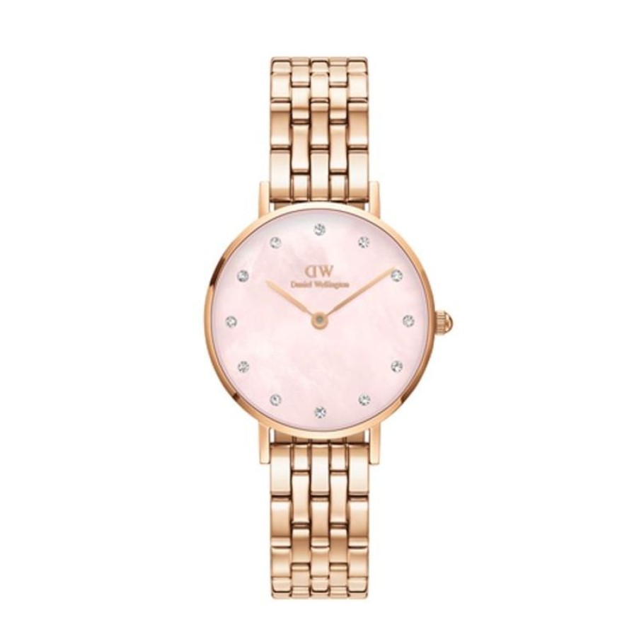 Daniel Wellington Orologio Daniel Wellington Petite Lumine 5 - Link Melrose Mop