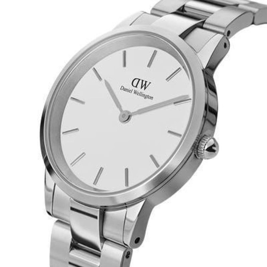 Daniel Wellington Orologio Daniel Wellington Iconic Link White Silver 28 Mm