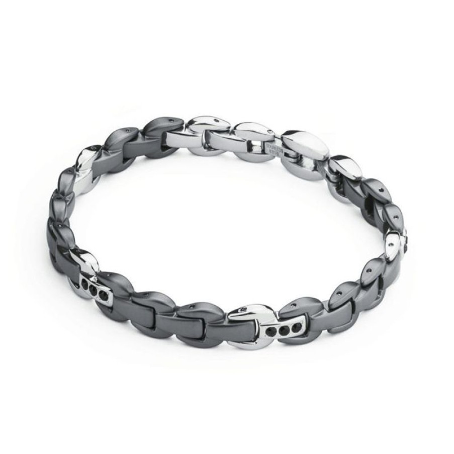 Brosway Bracciale Uomo In Acciaio Gioielli Brosway Diapason| Bdp15