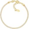 Amen Bracciale Tennis In Argento Gioielli Amen Tennis| Btgb16