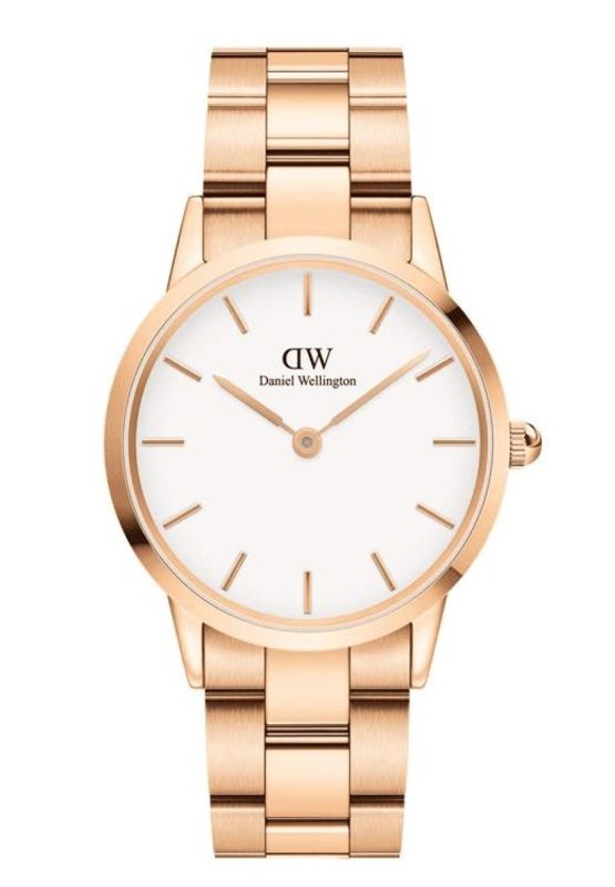 Daniel Wellington Orologio Daniel Wellington Iconic Link White Rose Gold 40 Mm