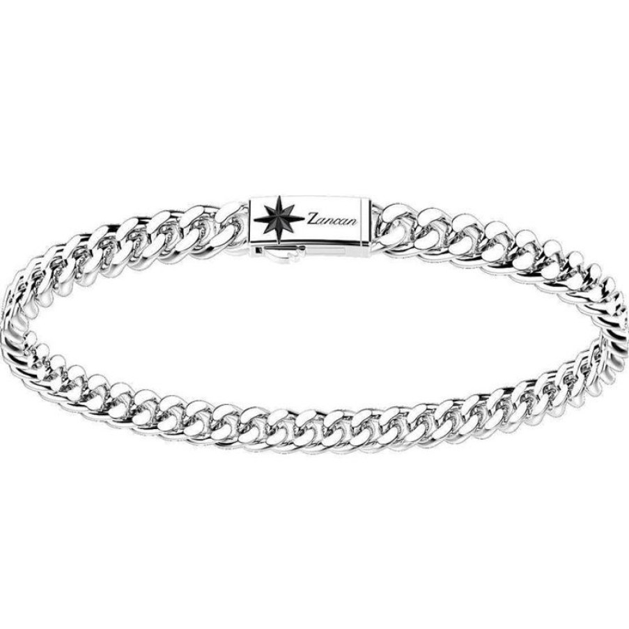 Zancan Bracciale Uomo A Catena In Argento Gioielli Zancan Cosmopolitan