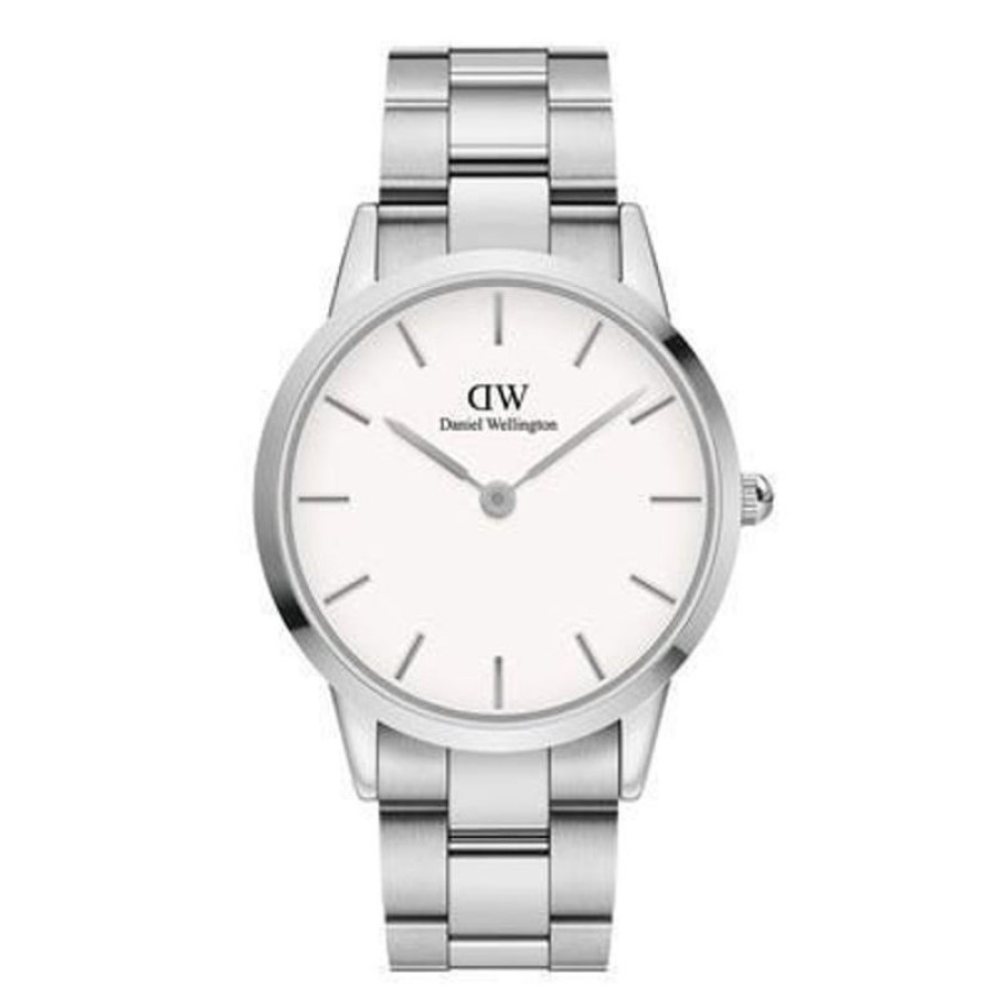 Daniel Wellington Orologio Daniel Wellington Iconic Link White Silver 40 Mm