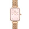 Daniel Wellington Orologio Daniel Wellington Quadro Lumine Bezel Melrose Pink Mop