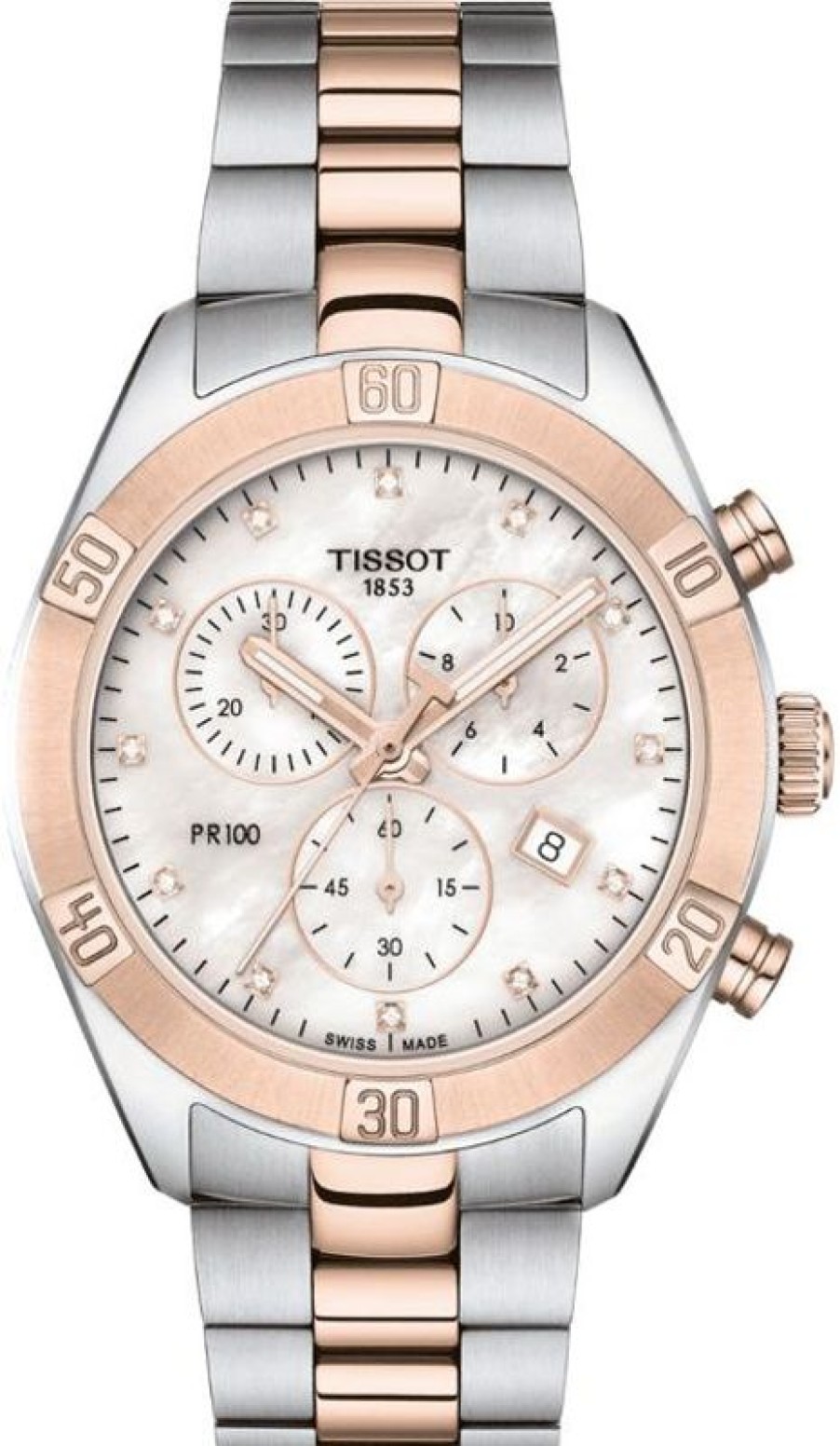 Tissot Orologio Cronografo Donna Tissot Pr 100 Sport Chic