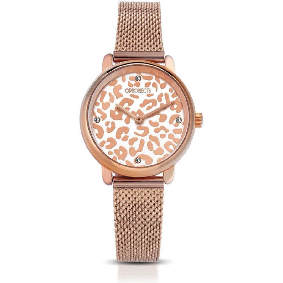 Ops Objects Orologio Solo Tempo Donna Ops Objects Bold Animalier