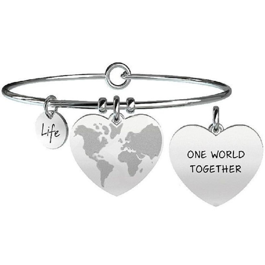 Kidult Bracciale Donna Kidult Love Mondo A Cuore