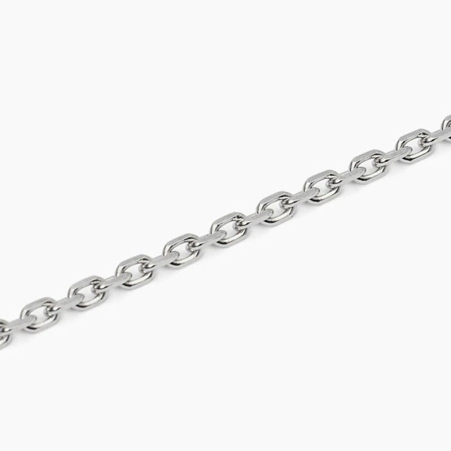 Mabina Bracciale Uomo In Argento Con Catena Forzatina Gioielli Mabina