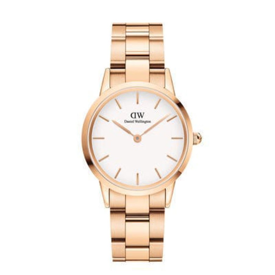 Daniel Wellington Orologio Daniel Wellington Iconic Link White Rose Gold 32 Mm