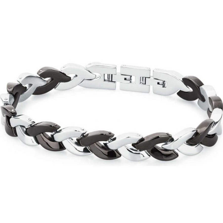 Brosway Bracciale Uomo In Acciaio Gioielli Brosway Viper