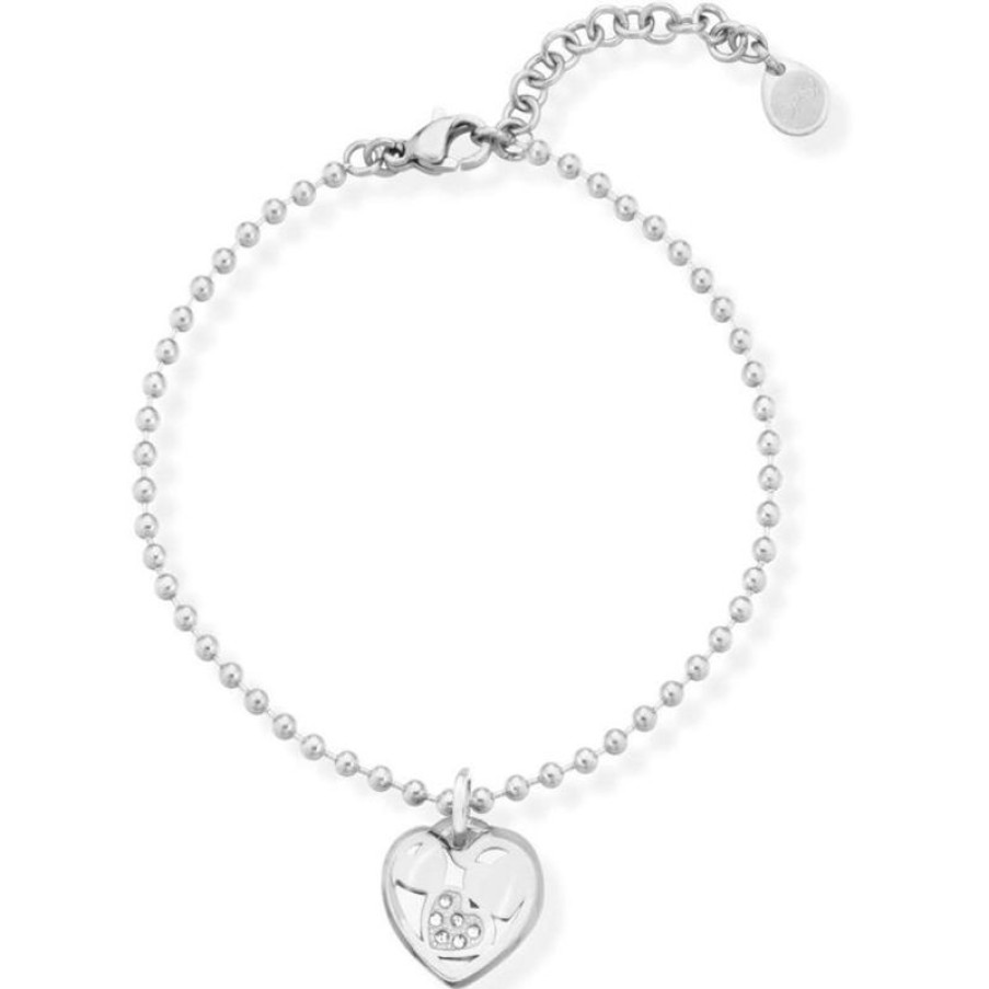 Ops Objects Bracciale Con Ciondolo Cuore Ops Objects True