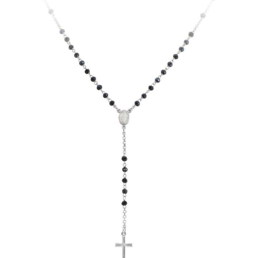 Amen Collana Rosario In Argento Gioielli Amen Rosari| Crobg4