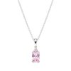 Amen Collana Princess Con Zirconi Rosa E Bianchi Amen