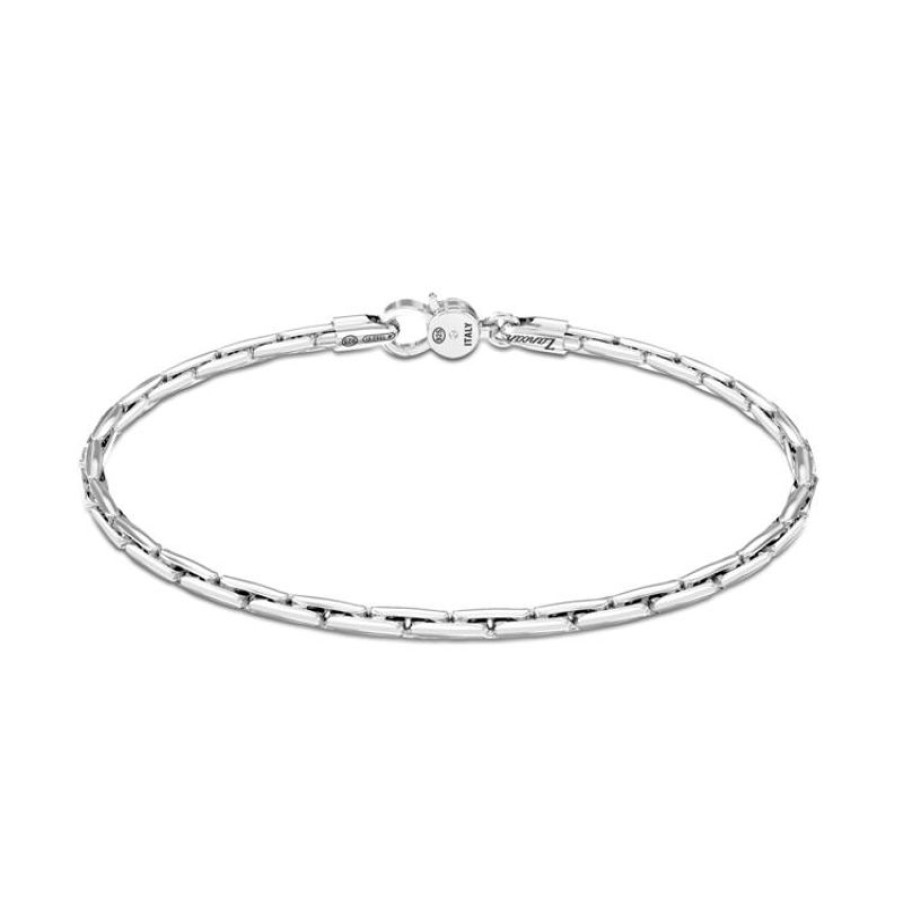 Zancan Bracciale Uomo In Argento Gioielli Zancan Insignia 925