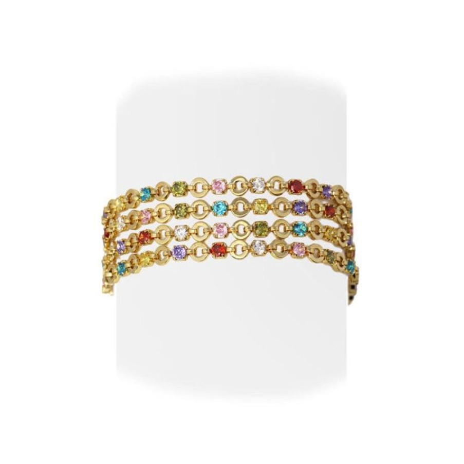 Anartxy Bracciale In Zirconi Donna Gioielli Anartxy