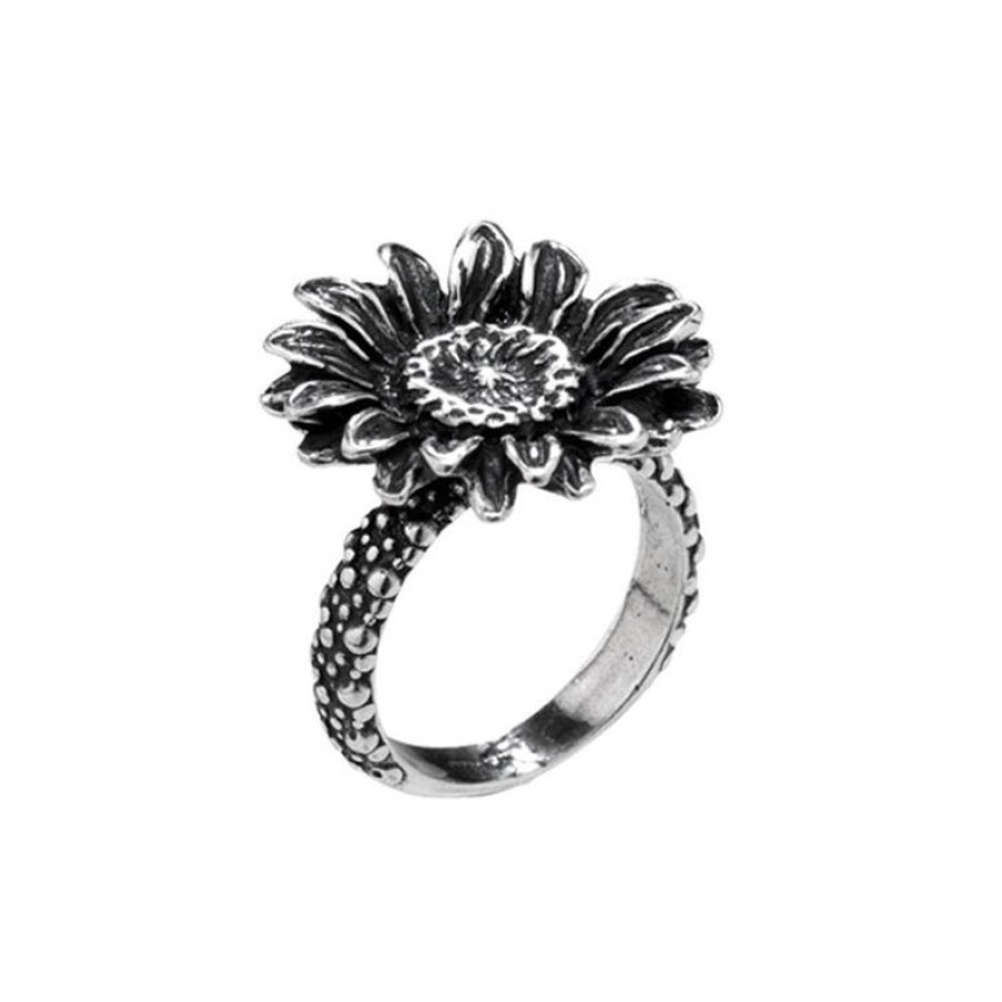 Suali Anello Donna In Argento "Girasole" Gioielli Suali