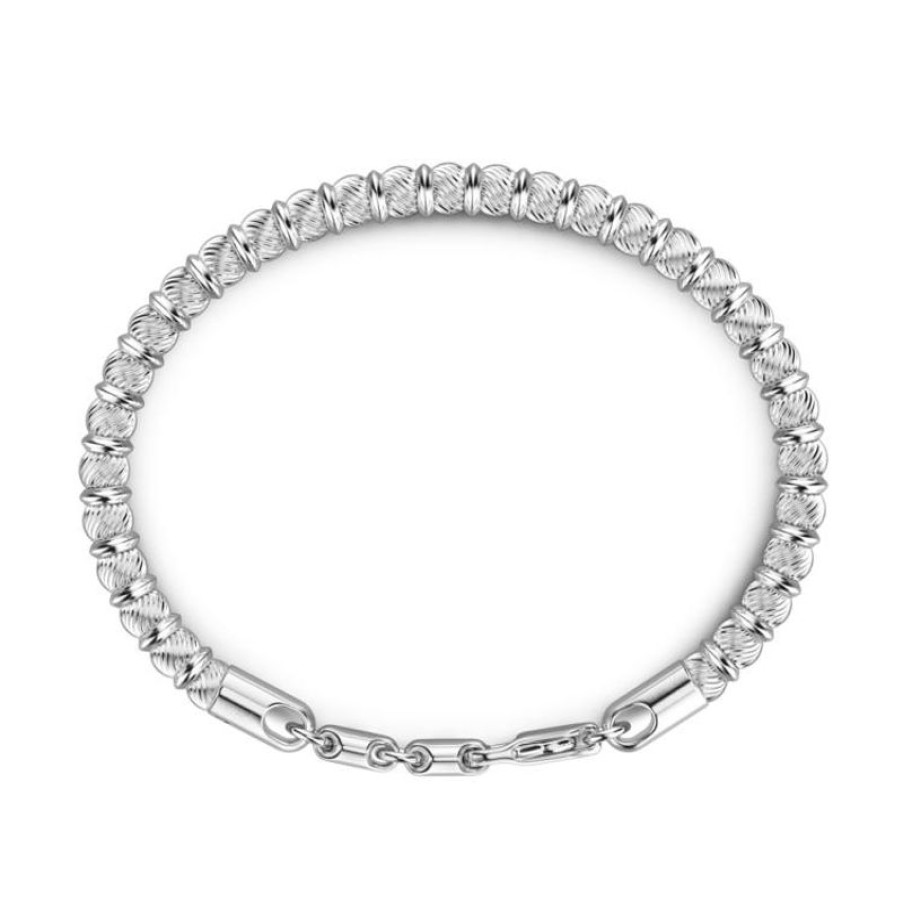 Zancan Bracciale Uomo In Argento Gioielli Zancan Atomosphere