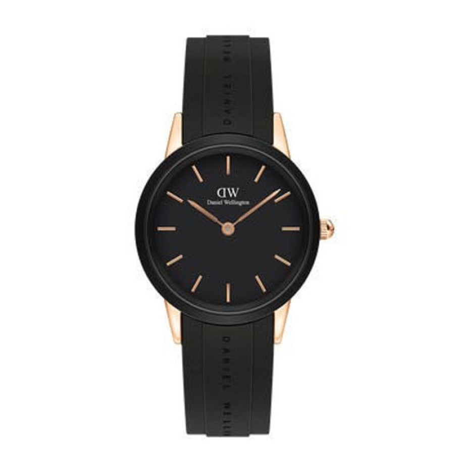 Daniel Wellington Orologio Daniel Wellington Iconic Motion 32 Rose Gold Black