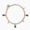 2Jewels Bracciale Con Pendenti Smeraldo Donna Gioielli 2Jewels