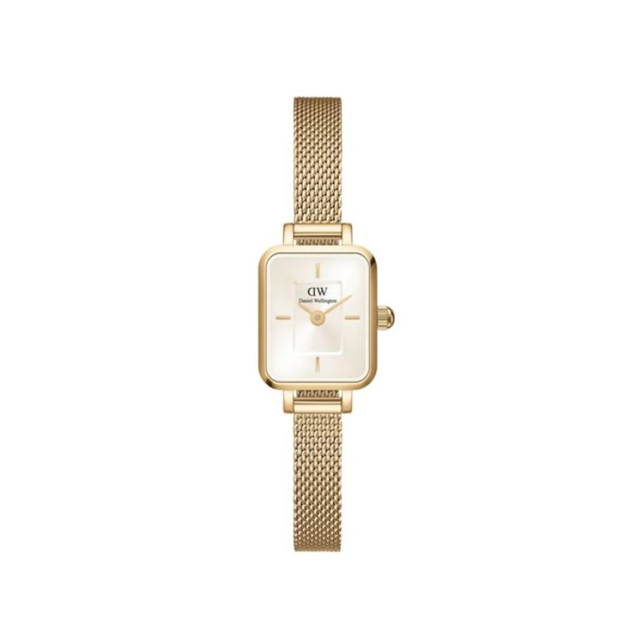 Daniel Wellington Orologio Donna Daniel Wellington Quadro Mini Evergold Champagne