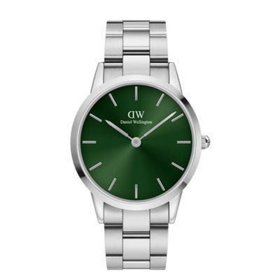 Daniel Wellington Orologio Daniel Wellington Iconic Link Emerald 40 Silver Green