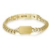 Brosway Bracciale Uomo Con Piastrina Gioielli Brosway Ink